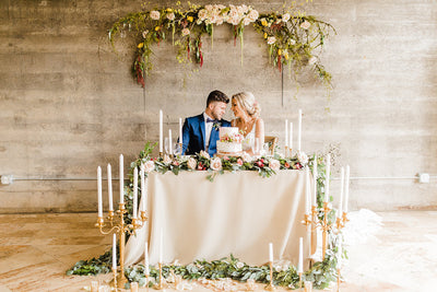 Summer Cream and Yellow Alpaca Styled Wedding