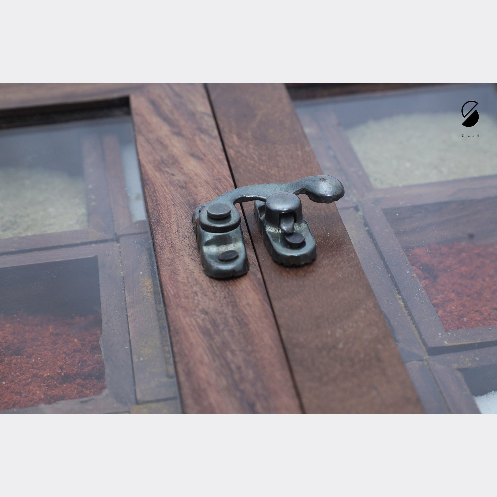 Brown - Handcrafted Wooden Spice Box