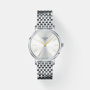 Everytime Women Quartz White Dial Analog Stainless Steel Watch T1432101101101