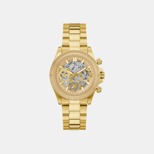 Guess Sport Women Quartz White Dial Chronograph Stainless Steel Watch GW0557L1