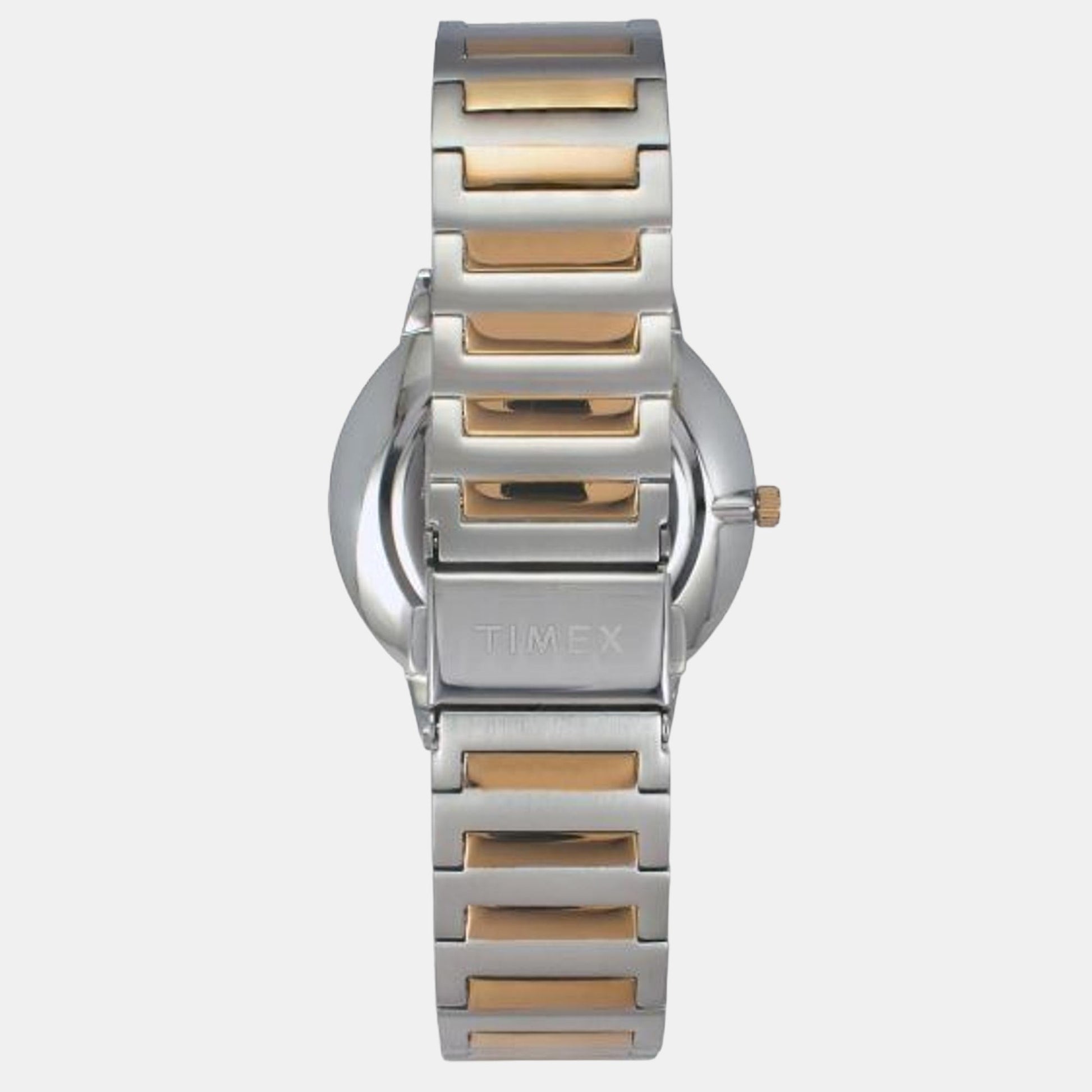 Fashion Men Quartz Black Dial Analog Stainless Steel Watch TWEG21905