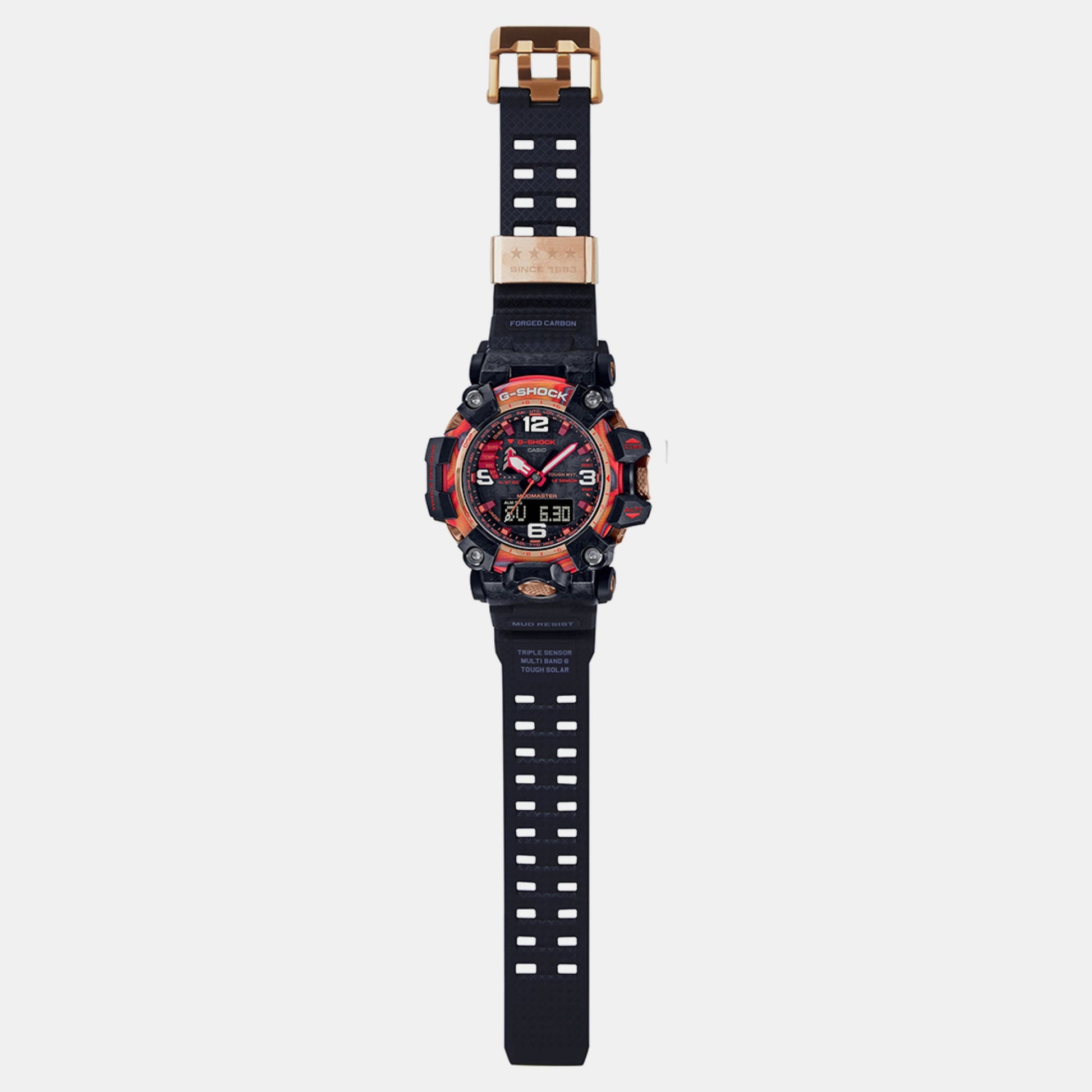 G-Shock Men Quartz Black Dial Analog-Digital Resin Watch G1322