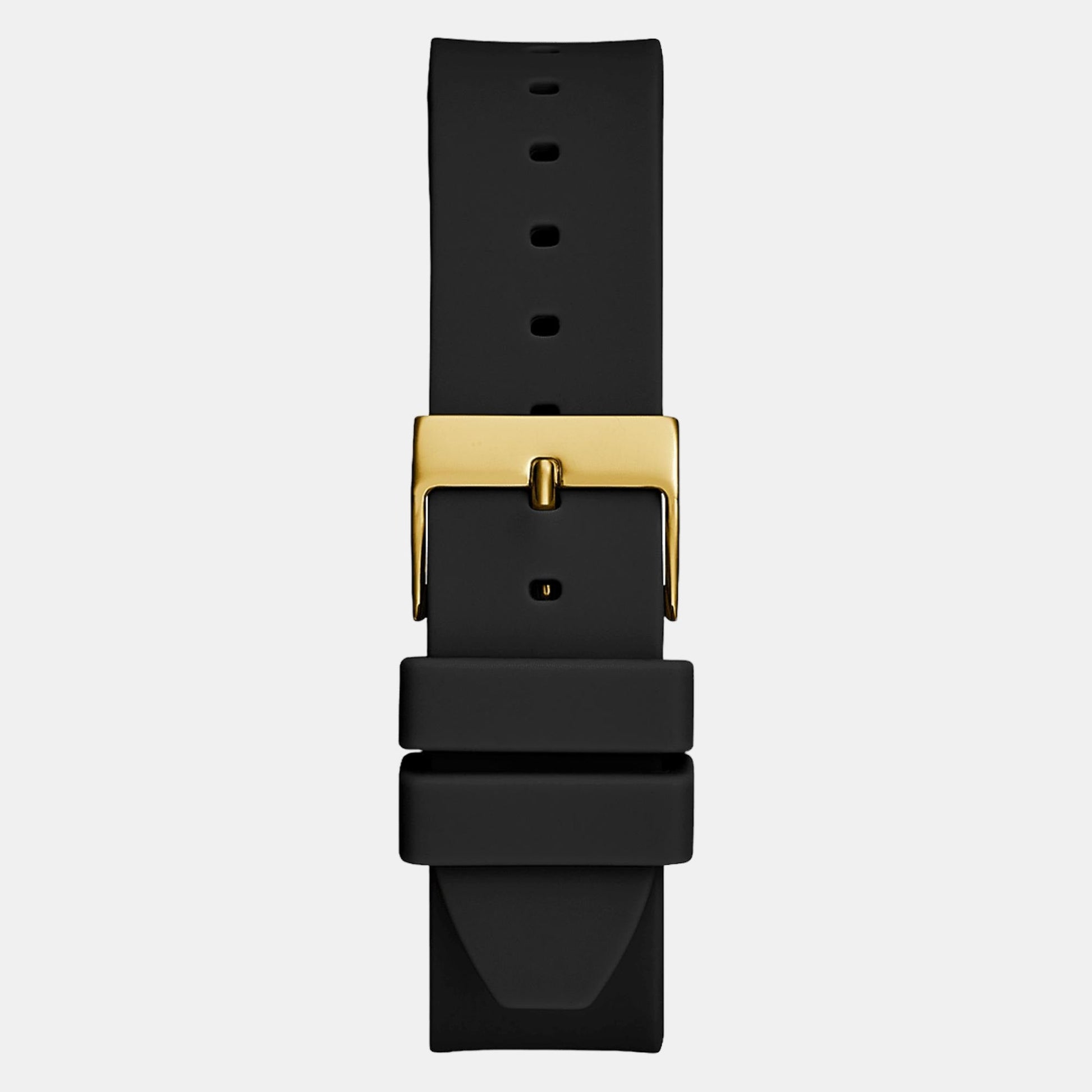 G Hype Women Quartz Gold Dial Analog Silicone Watch GW0555L2