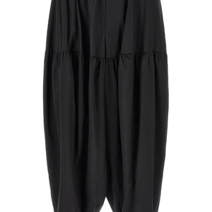 Comme Des Garcons Black Barrel Leg Pants