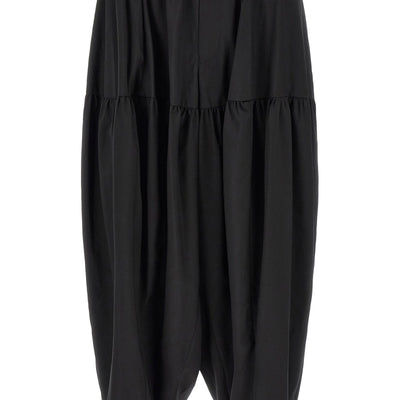 Comme Des Garcons Black Barrel Leg Pants