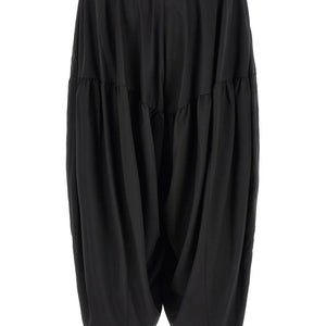 Comme Des Garcons Black Barrel Leg Pants