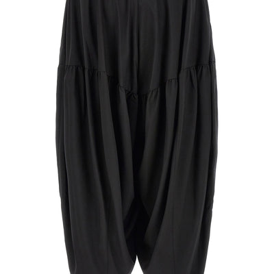 Comme Des Garcons Black Barrel Leg Pants