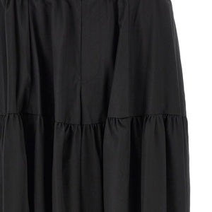 Comme Des Garcons Black Barrel Leg Pants