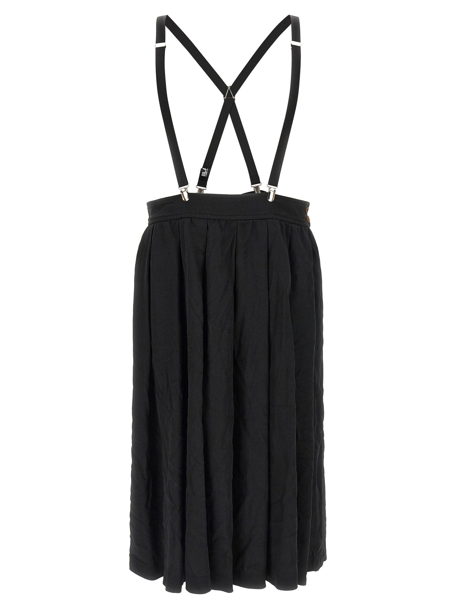 Comme Des Garcons Black Suspender Skirt