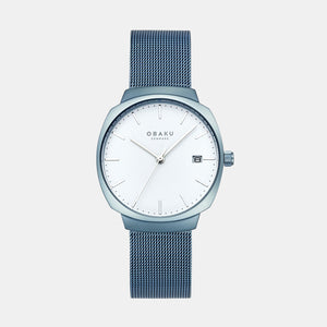 Felt Lille Women Quartz Silver Dial Analog Stainless Steel Watch V273LDRIMA