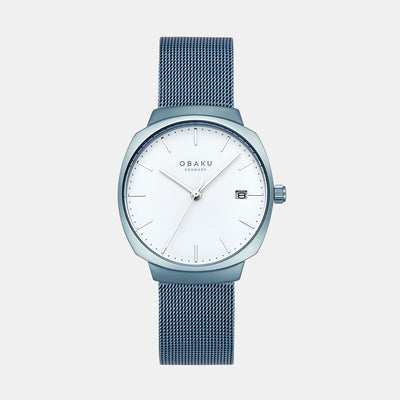 Felt Lille Women Quartz Silver Dial Analog Stainless Steel Watch V273LDRIMA