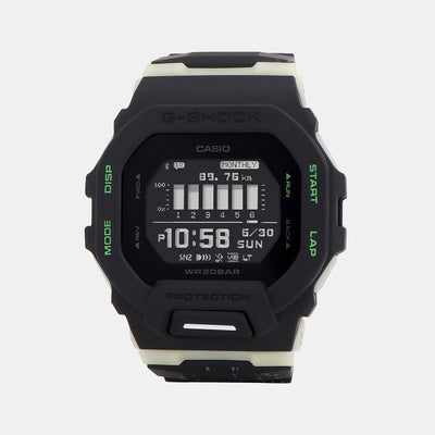 G-Shock Men Quartz Black Dial Digital Resin Watch G1416