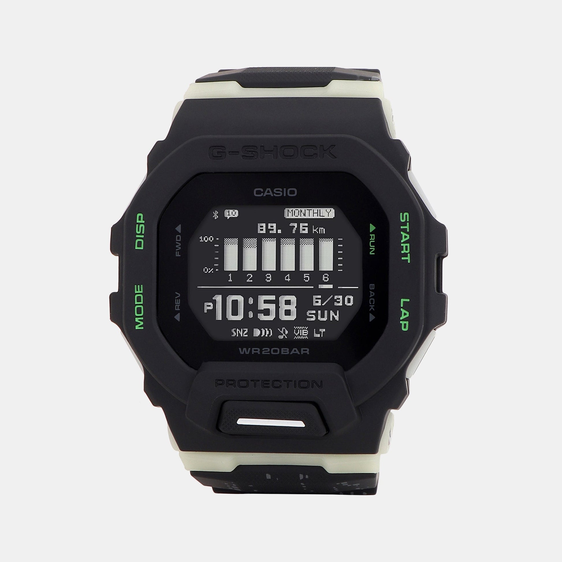 G-Shock Men Quartz Black Dial Digital Resin Watch G1416