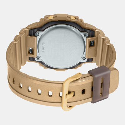 G-Shock Men Quartz Brown Dial Digital Resin Watch G1268