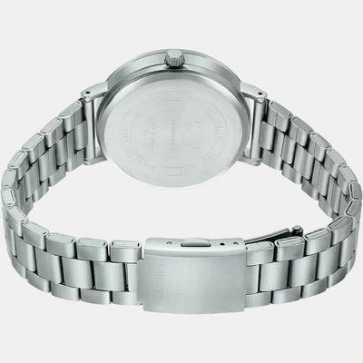 Enticer Men Quartz Blue Dial Analog Stainless Steel Watch A1832