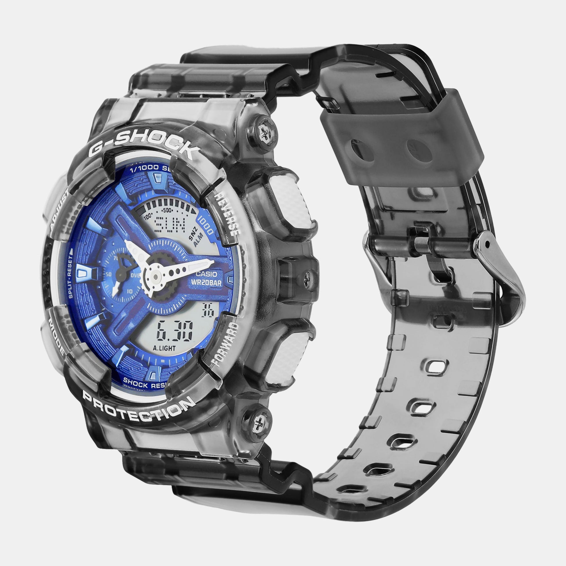 G-Shock Women Women Quartz Blue Dial Analog-Digital Resin Watch G1378