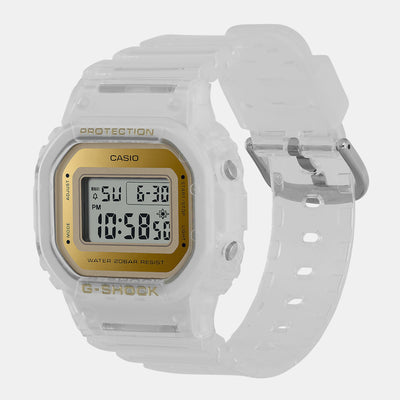 G-Shock Women Quartz White Dial Digital Resin Watch G1402