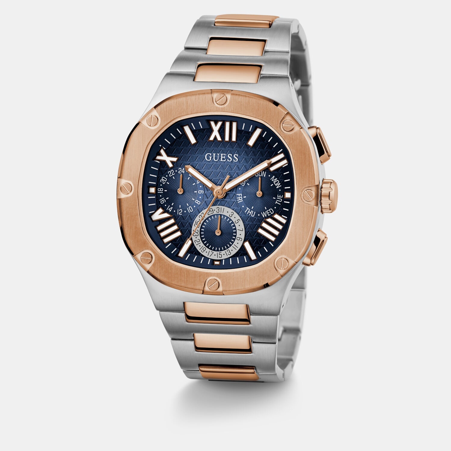 Headline Men Quartz Blue Dial Chronograph Stainless Steel Watch GW0572G4