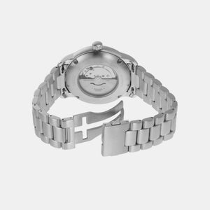 Heritage Men Quartz Blue Dial Analog Stainless Steel Watch ME3249