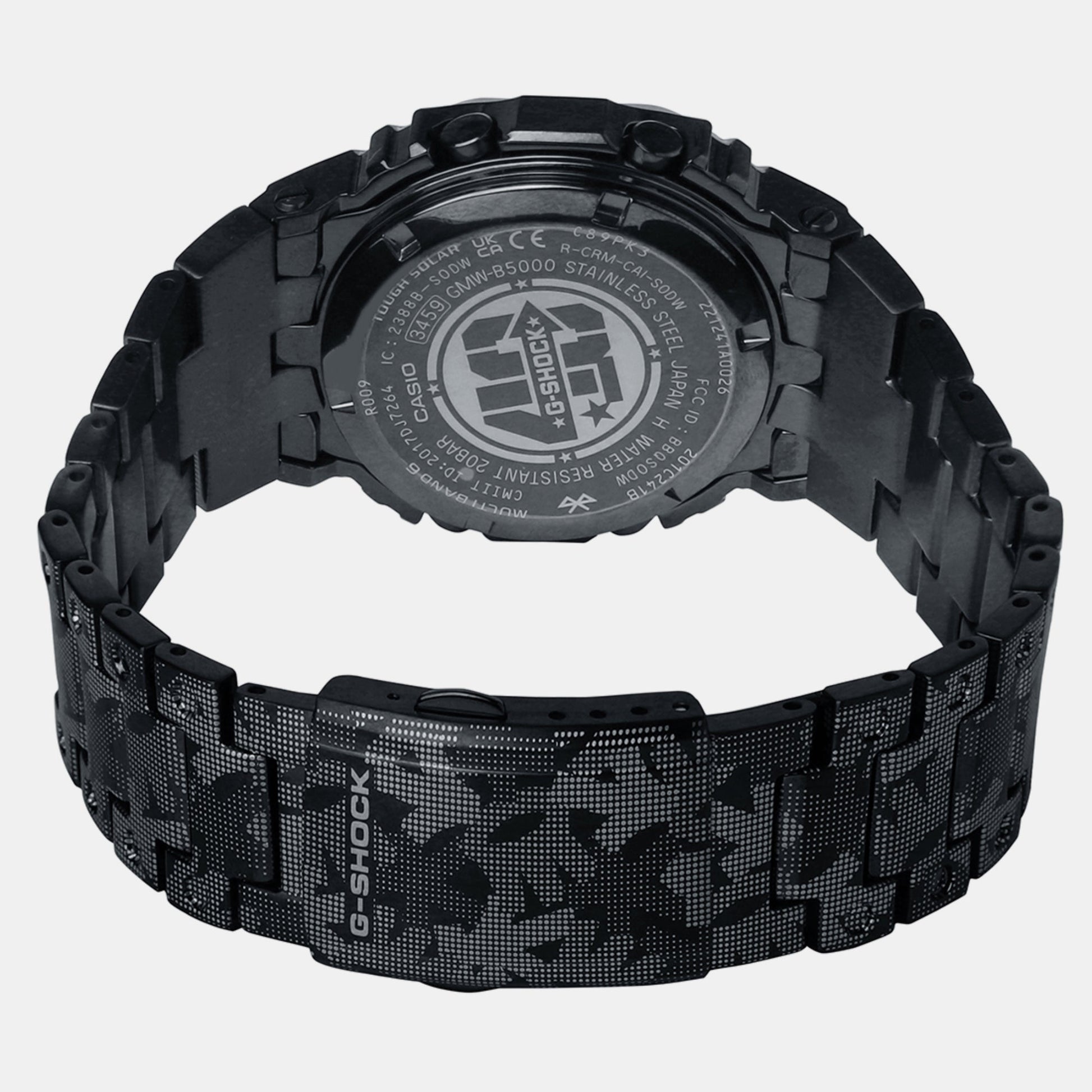 G-Shock Men Quartz Black Dial Digital Silicone Watch G1321