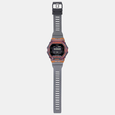G-Shock Men Quartz Orange Dial Digital Resin Watch G1195