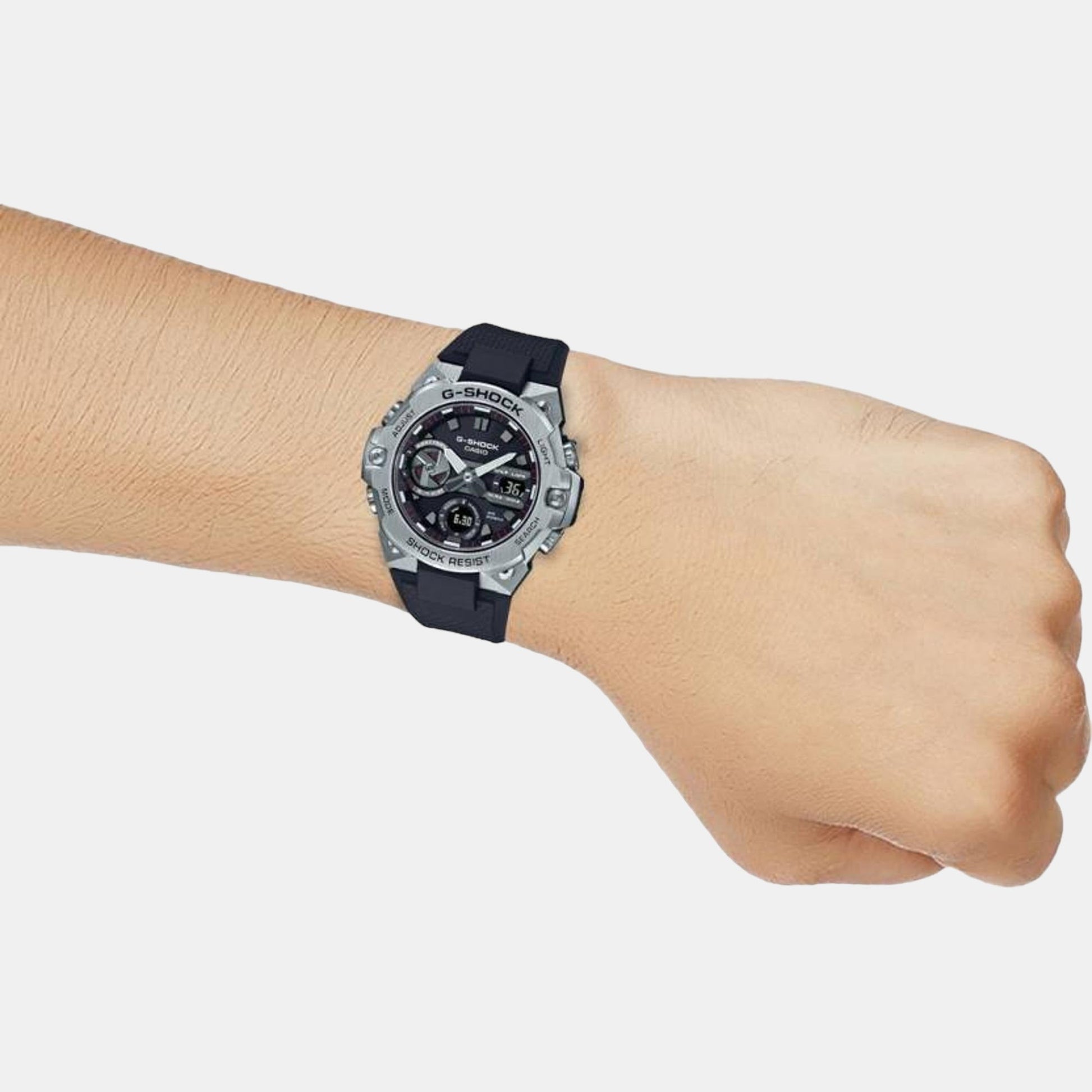 G-Shock Men Quartz Black Dial Analog-Digital Resin Watch G1120