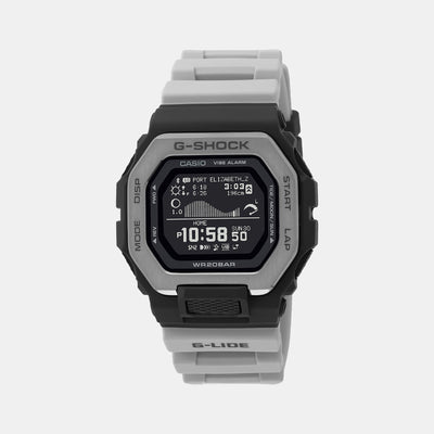 G-Shock Men Quartz Grey Dial Digital Resin Watch G1391
