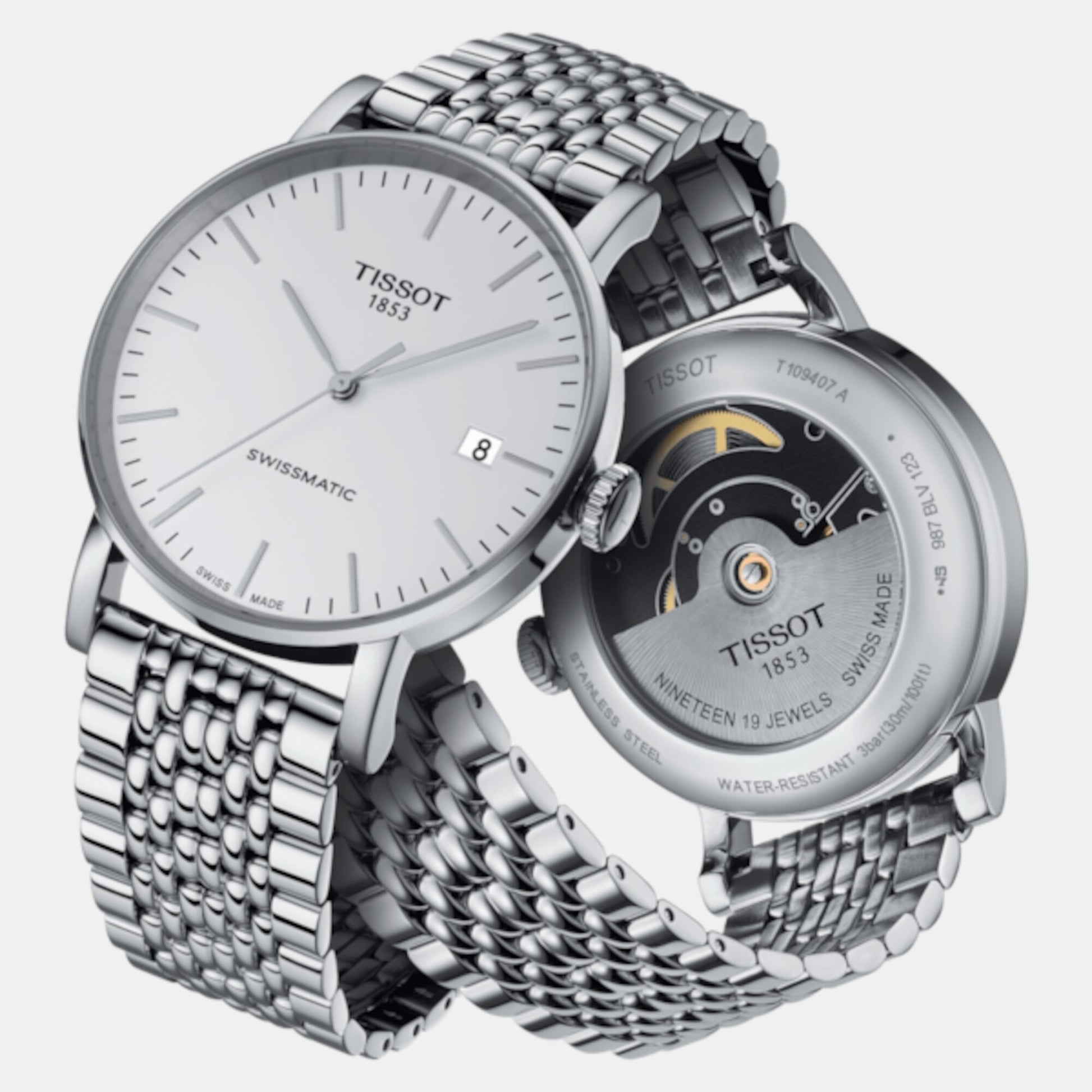 Everytime Unisex Automatic Stainless steel Watch T1094071103100