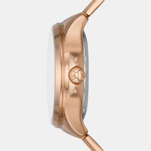 Hampton Women Automatic Rose Gold Dial Analog Stainless Steel Watch AX5262