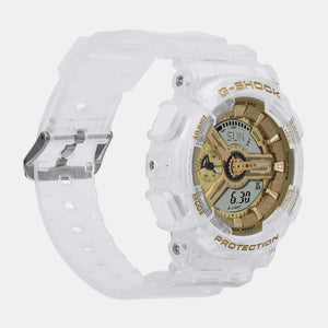 G-Shock Women Women Quartz Gold Dial Analog-Digital Resin Watch G1400