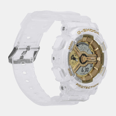 G-Shock Women Women Quartz Gold Dial Analog-Digital Resin Watch G1400