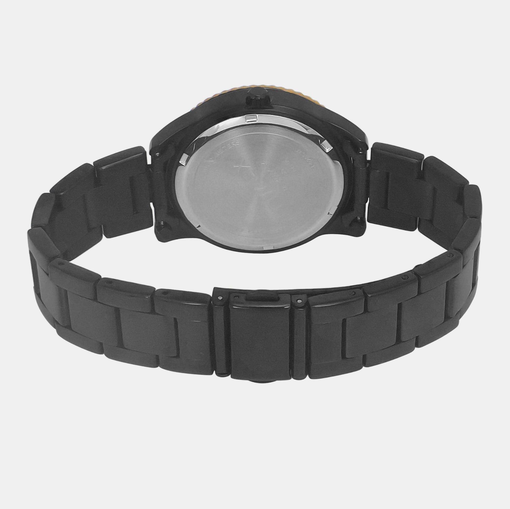 E Class Women Quartz Black Dial Chronograph Stainless Steel Watch TWEL16803