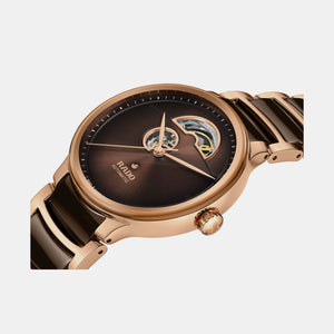 Centrix Men Automatic Brown Dial Analog Ceramic Watch R30013302