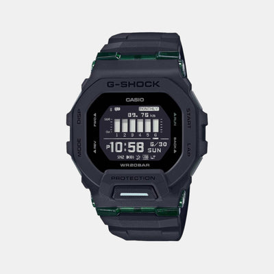 G-Shock Men Quartz Black Dial Digital Resin Watch G1247