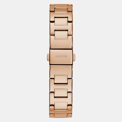 Eve Women Quartz Rose Gold Dial Analog Stainless Steel Watch GW0615L3