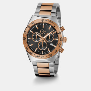 Clubhouse Chrono Men Quartz Black Dial Chronograph Stainless Steel Watch Z17003G2MF