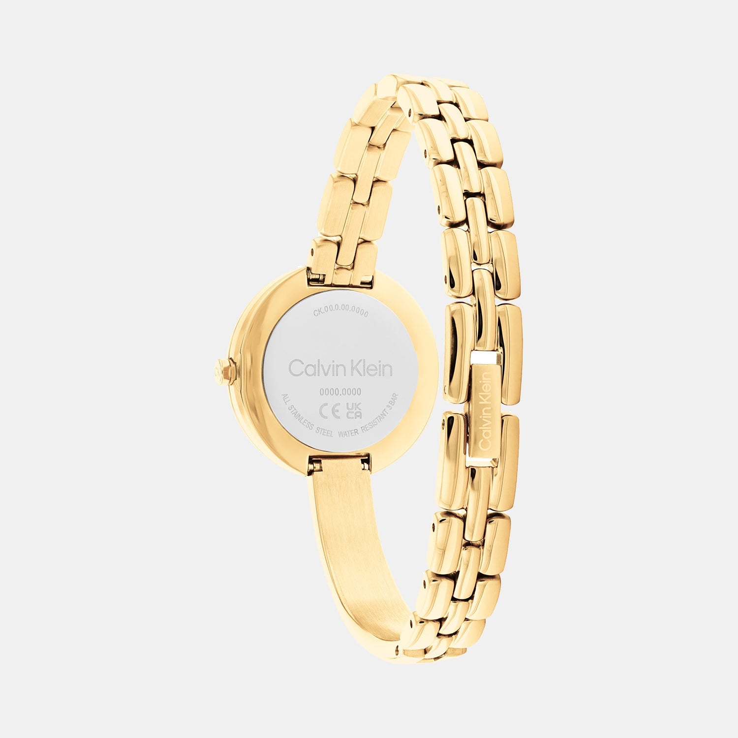 Bangled Women Quartz Champagne Dial Analog Stainless Steel Watch 25200279
