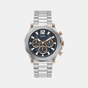 Edge Men Quartz Blue Dial Chronograph Stainless Steel Watch GW0539G1