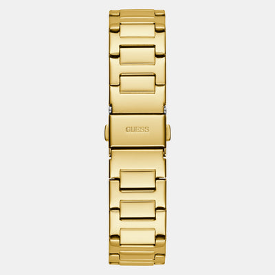 Duchess Women Quartz Champagne Dial Analog Stainless Steel Watch GW0558L2