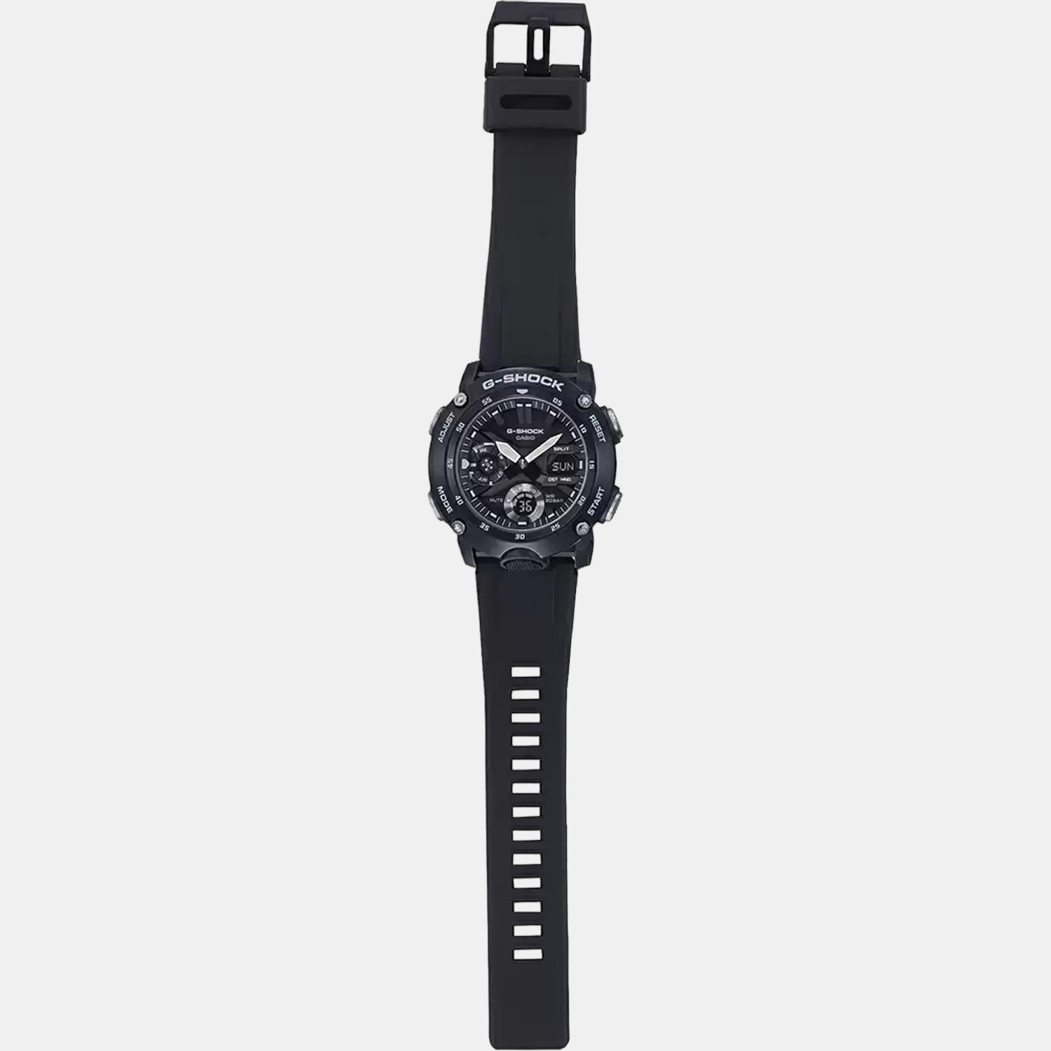 G-Shock Men Quartz Black Dial Analog-Digital Resin Watch G970