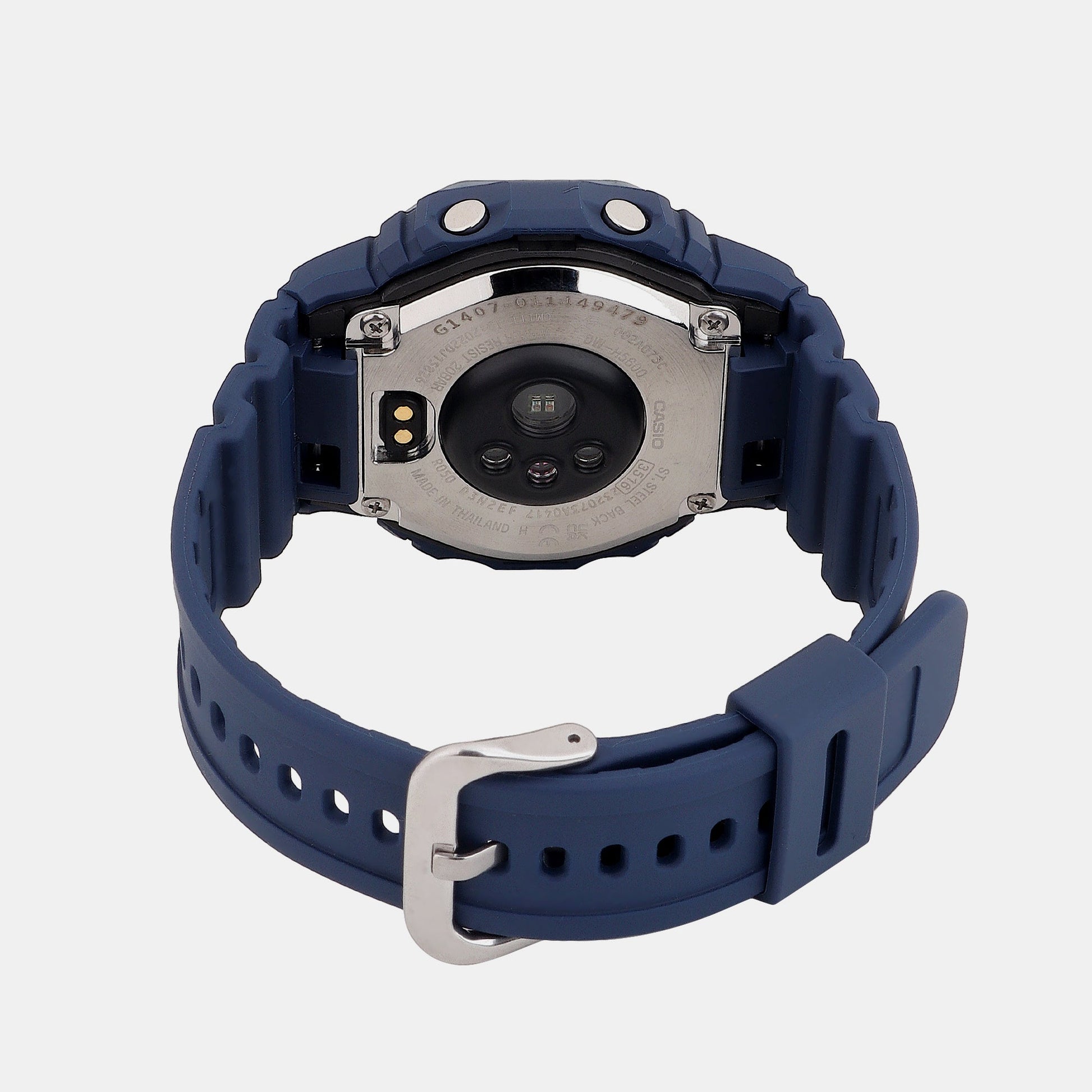 G-Shock Men Quartz Blue Dial Digital Resin Watch G1407