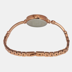 Fria Women Quartz Mother Of Pearl Dial Analog Brass Watch TWEL18402