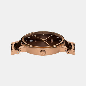Centrix Unisex Quartz Brown Dial Analog Ceramic Watch R30023732
