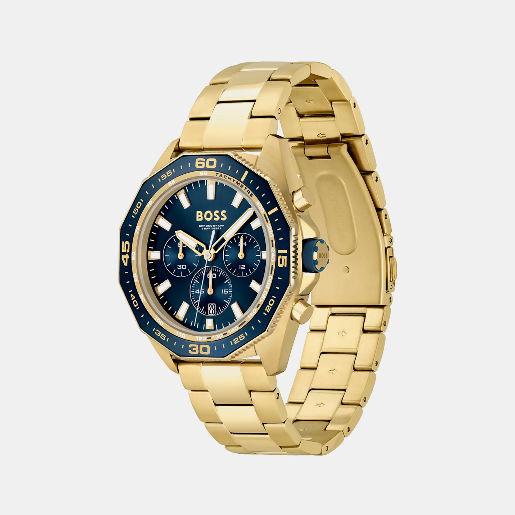 Energy Men Quartz Blue Dial Chronograph Stainless Steel Watch 1513973