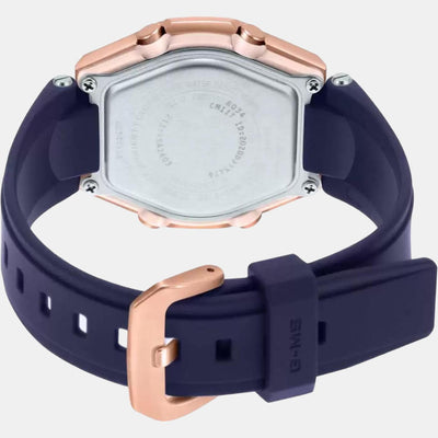 Baby-G Women Quartz Blue Dial Analog-Digital Resin Watch BX191