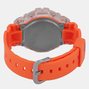G-Shock Men Quartz Orange Dial Digital Resin Watch G1362