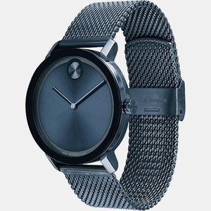Bold Evolution Men Quartz Blue Dial Analog Stainless Steel Watch 3600793