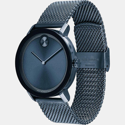 Bold Evolution Men Quartz Blue Dial Analog Stainless Steel Watch 3600793