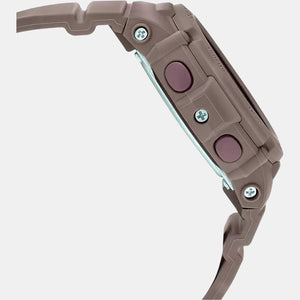 Baby-G Women Quartz Brown Dial Analog-Digital Resin Watch BX195