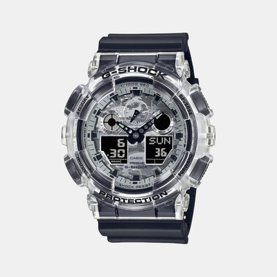 G-Shock Men Quartz Silver Dial Analog-Digital Resin Watch G1281